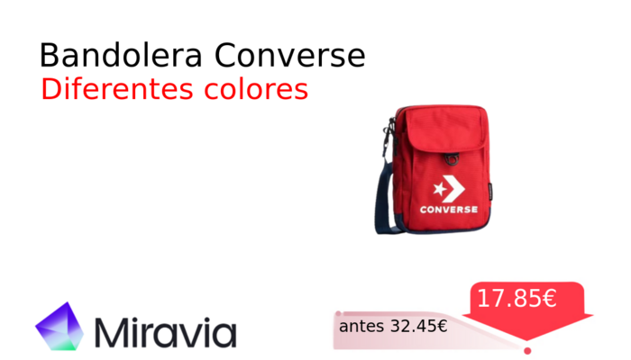 Bandolera Converse