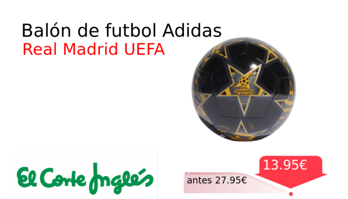 Balón de futbol Adidas