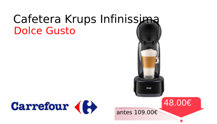 Cafetera Krups Infinissima