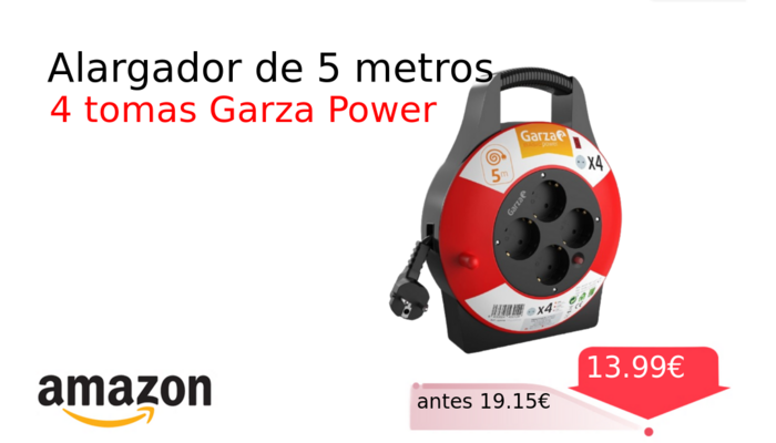 Alargador de 5 metros