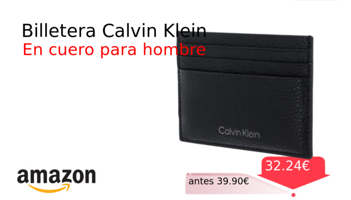 Billetera Calvin Klein