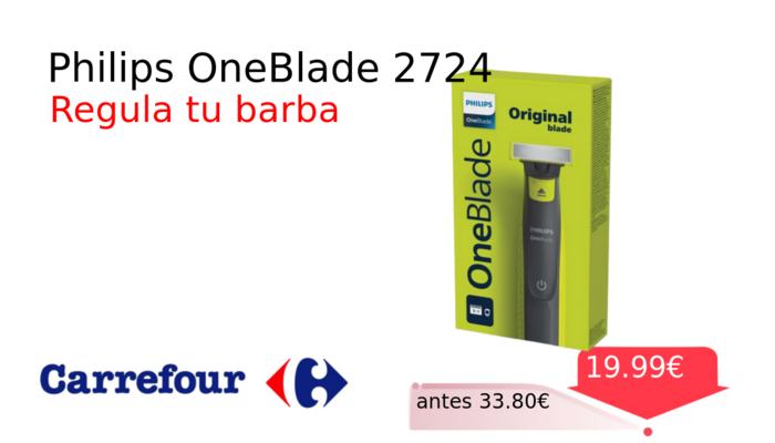 Philips OneBlade 2724