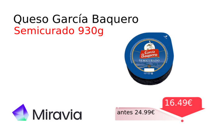 Queso García Baquero