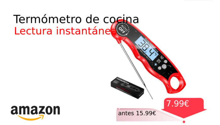 Termómetro de cocina