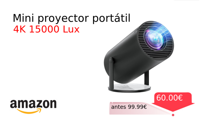 Mini proyector portátil