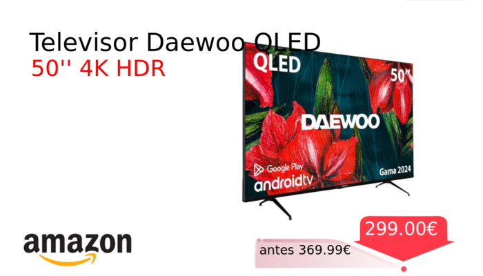 Televisor Daewoo QLED