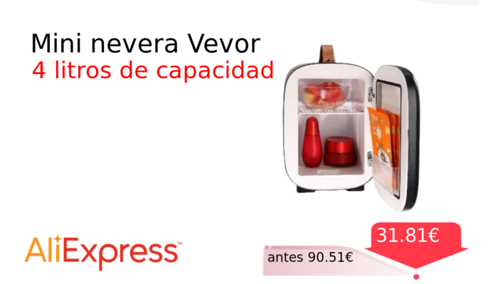 Mini nevera Vevor