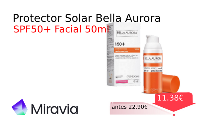 Protector Solar Bella Aurora