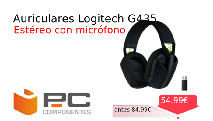 Auriculares Logitech G435