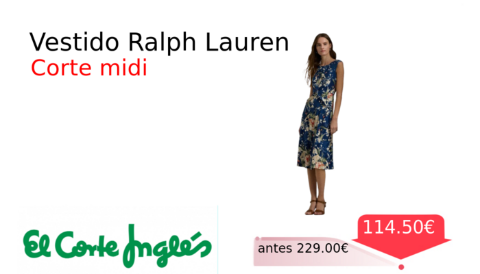 Vestido Ralph Lauren