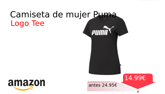 Camiseta de mujer Puma