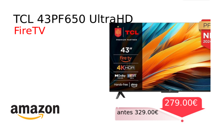 TCL 43PF650 UltraHD