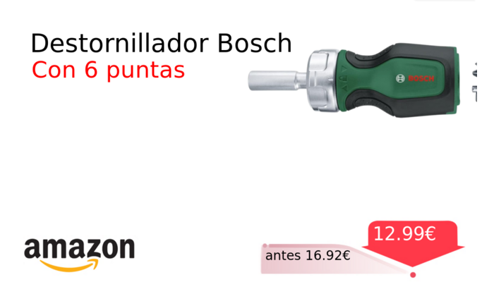 Destornillador Bosch