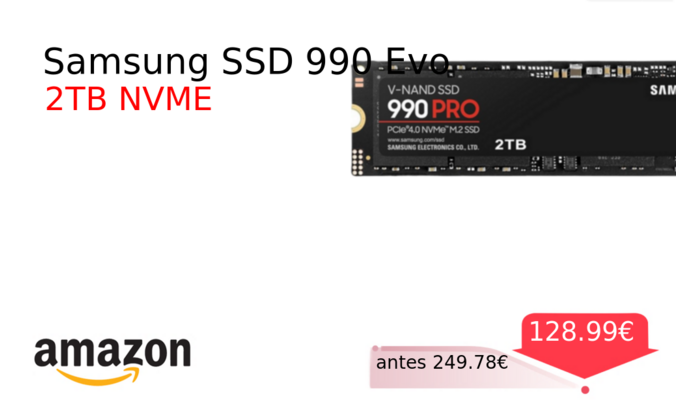 Samsung SSD 990 Evo