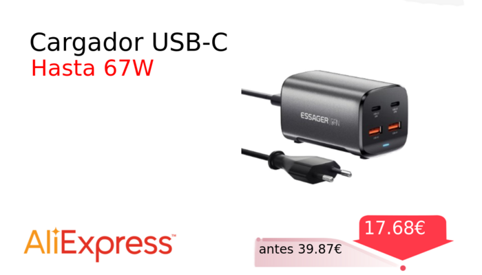 Cargador USB-C