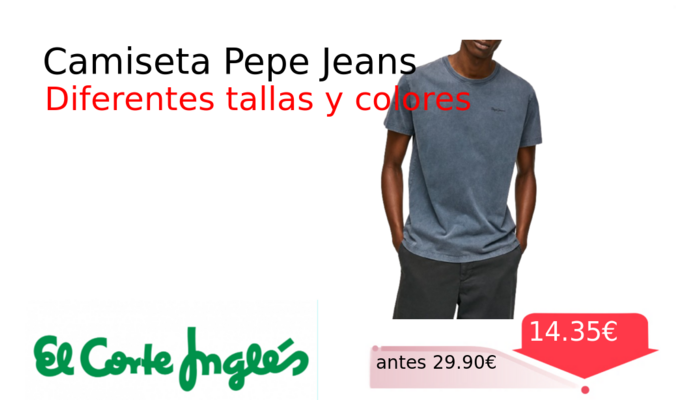 Camiseta Pepe Jeans