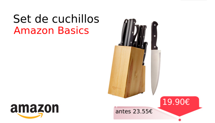 Set de cuchillos