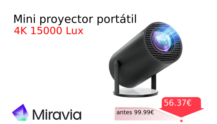 Mini proyector portátil