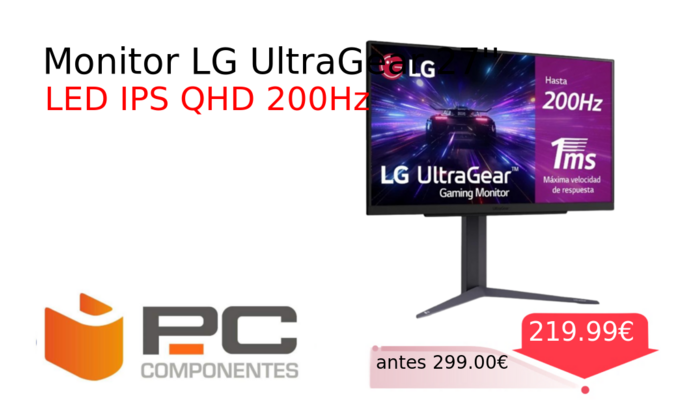 Monitor LG UltraGear 27''