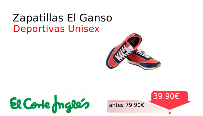 Zapatillas El Ganso