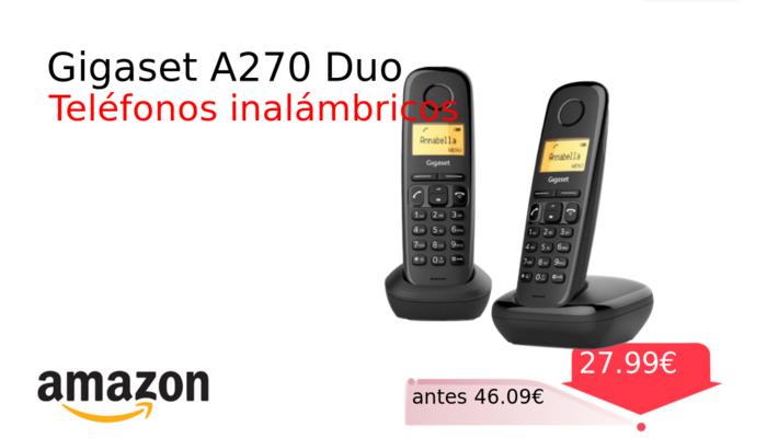 Gigaset A270 Duo