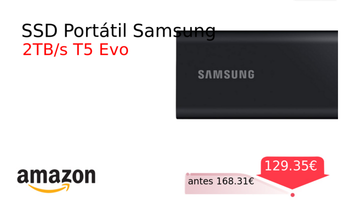 SSD Portátil Samsung