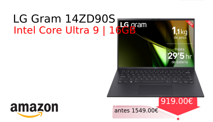 LG Gram 14ZD90S