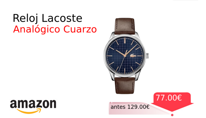 Reloj Lacoste 