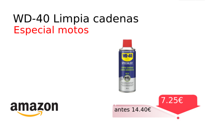 WD-40 Limpia cadenas