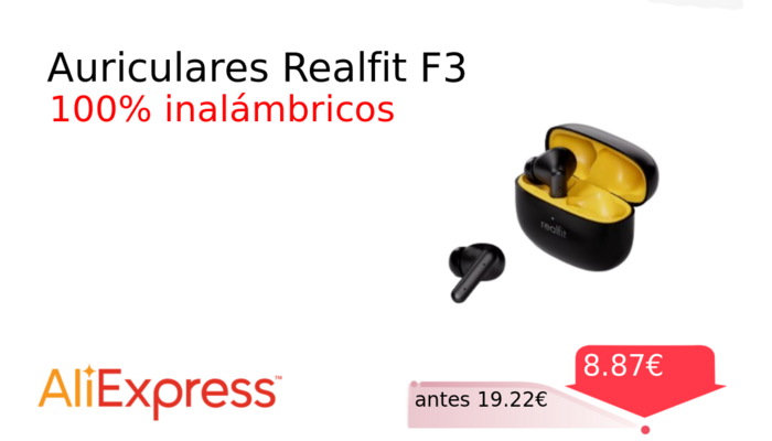 Auriculares Realfit F3