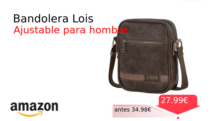 Bandolera Lois