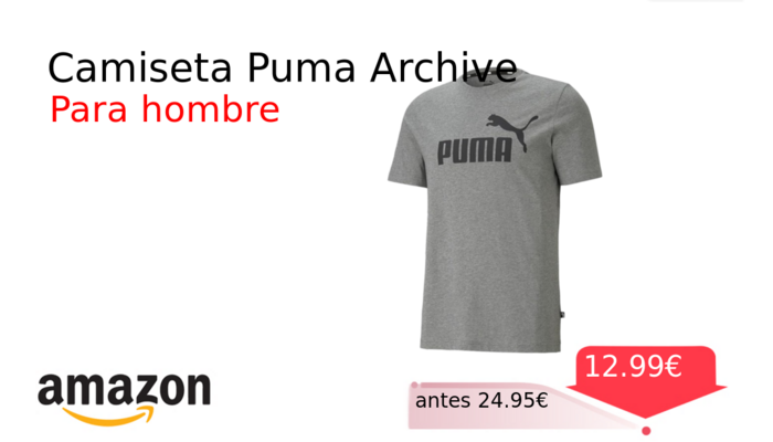 Camiseta Puma Archive