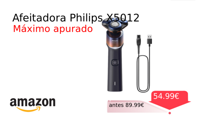 Afeitadora Philips X5012