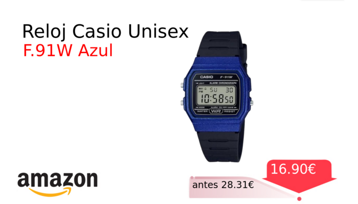 Reloj Casio Unisex