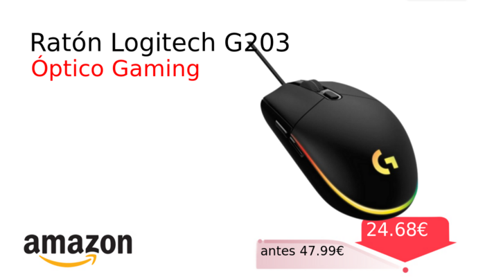 Ratón Logitech G203