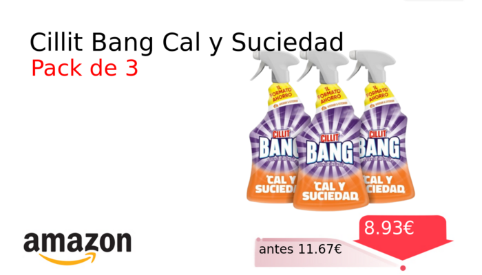 Cillit Bang Cal y Suciedad