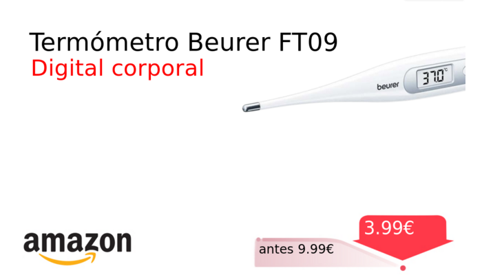 Termómetro Beurer FT09