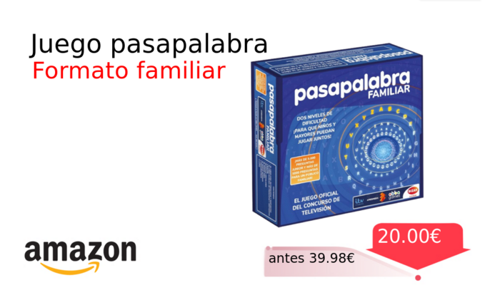 Juego pasapalabra