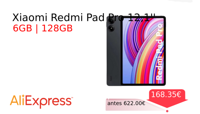 Xiaomi Redmi Pad Pro 12,1''