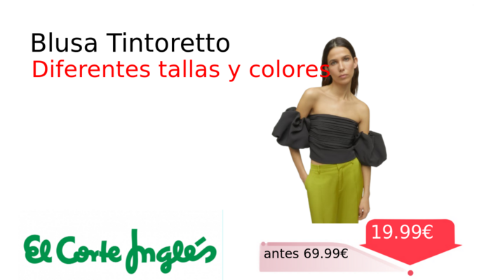 Blusa Tintoretto