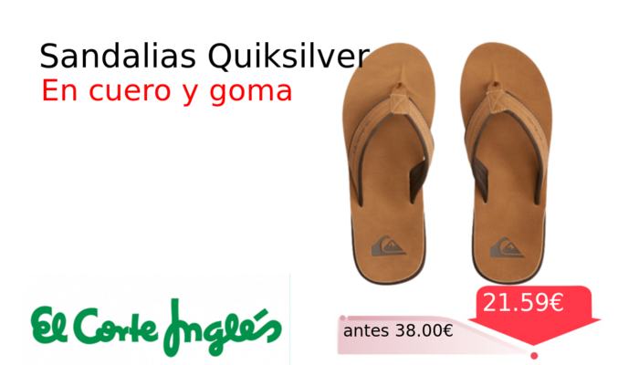 Sandalias Quiksilver