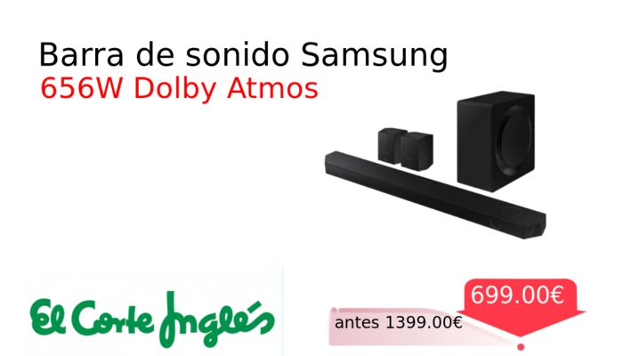 Barra de sonido Samsung