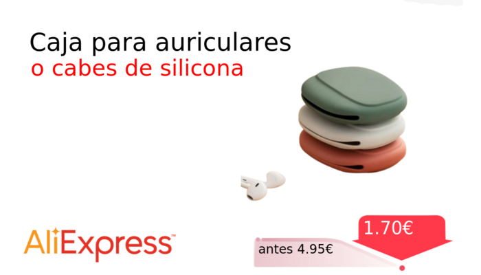 Caja para auriculares