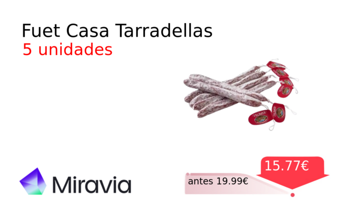 Fuet Casa Tarradellas