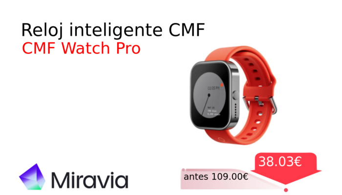 Reloj inteligente CMF