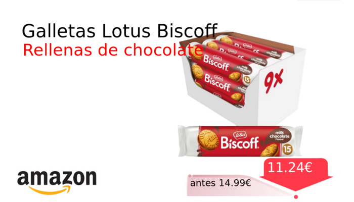 Galletas Lotus Biscoff