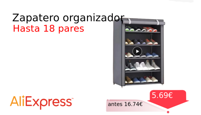 Zapatero organizador