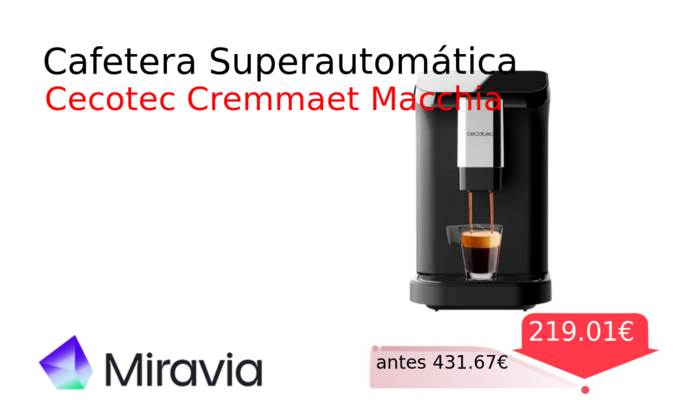 Cafetera Superautomática