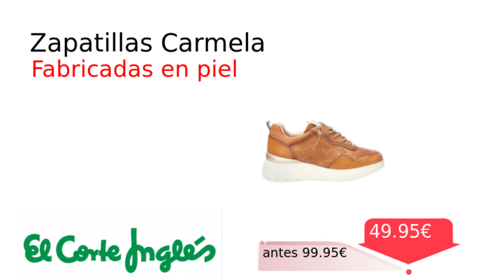 Zapatillas Carmela