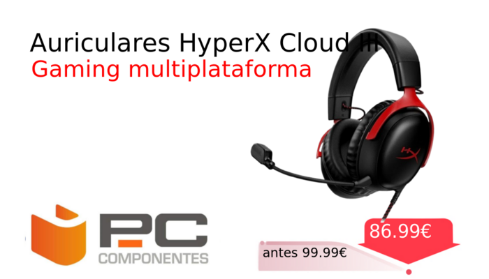 Auriculares HyperX Cloud III